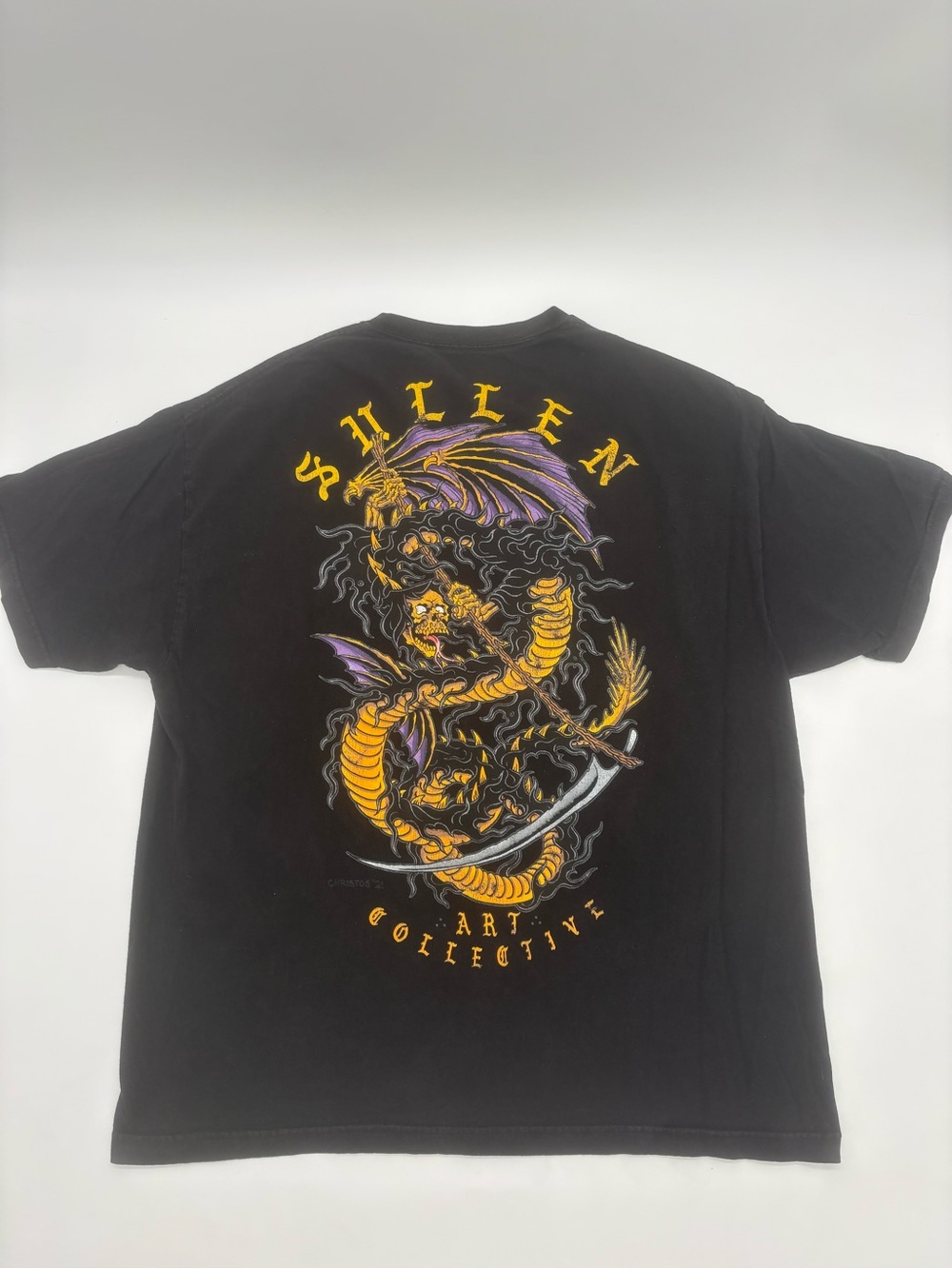 Sullen Art Collective Black Graphic T-Shirt XL